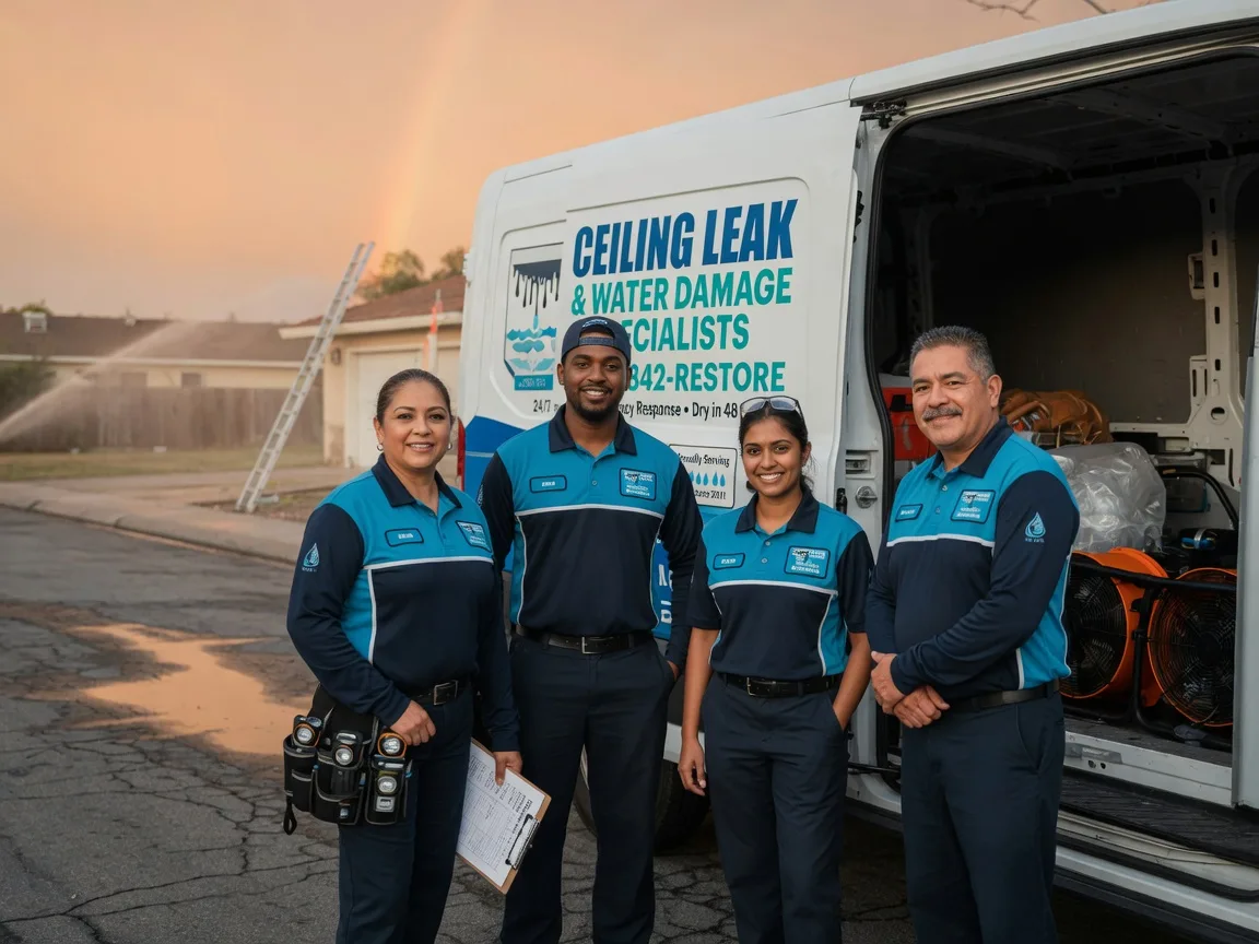 Ceiling Leak Cleanup company in Chauncey, OH